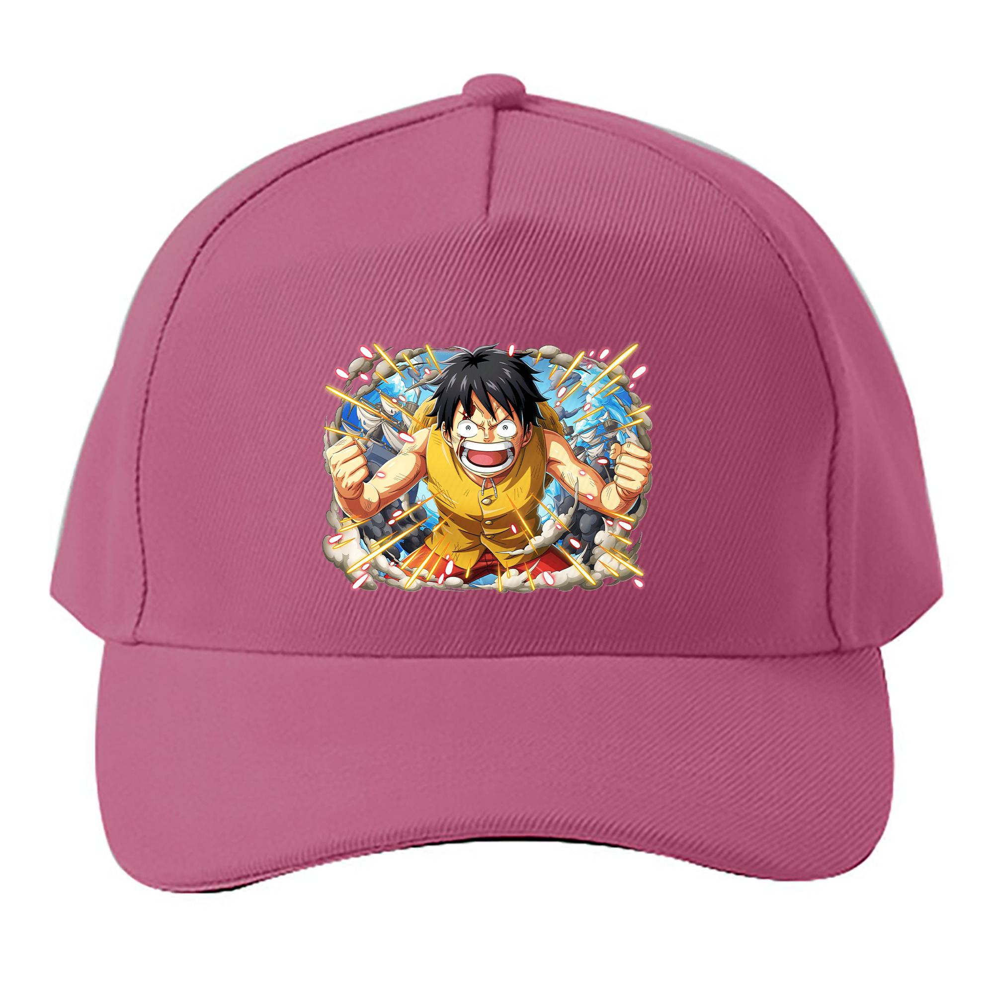 ワンピース モンキー・D・ルフィ ONE PIECE Monkey D. Luffy ベースボールキャップ 綿100％ 男女兼用 帽子 スポーツ